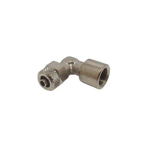 1/8" F BSP x 6/4mm Compression Barb Elbow Fitting — Catalog Product
